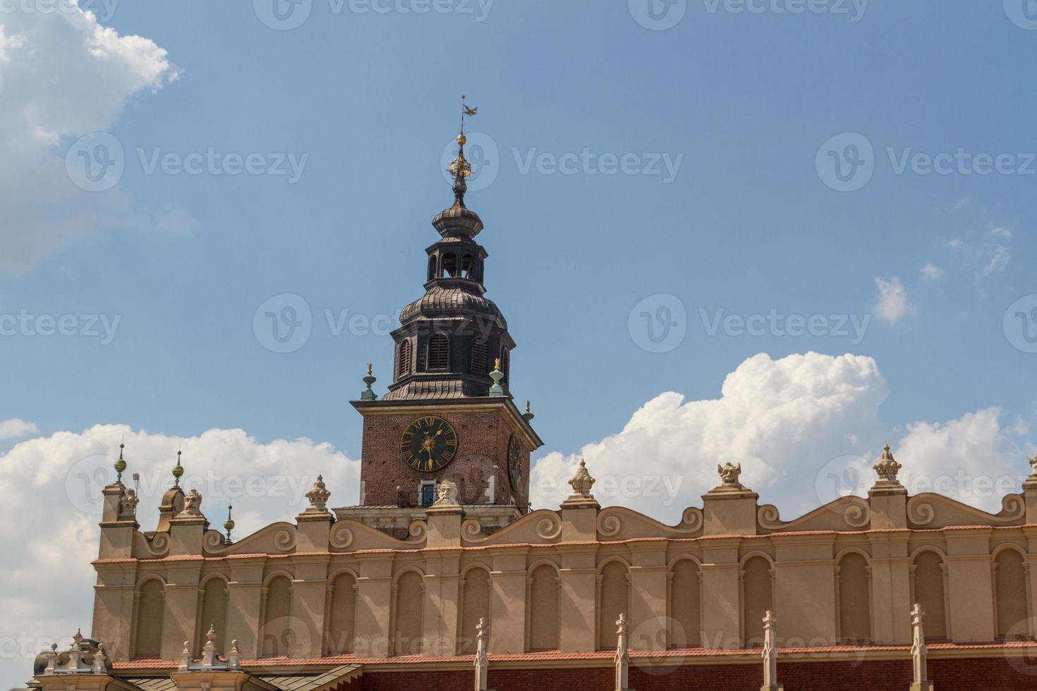 Sukiennice building in Krakow, Poland photo