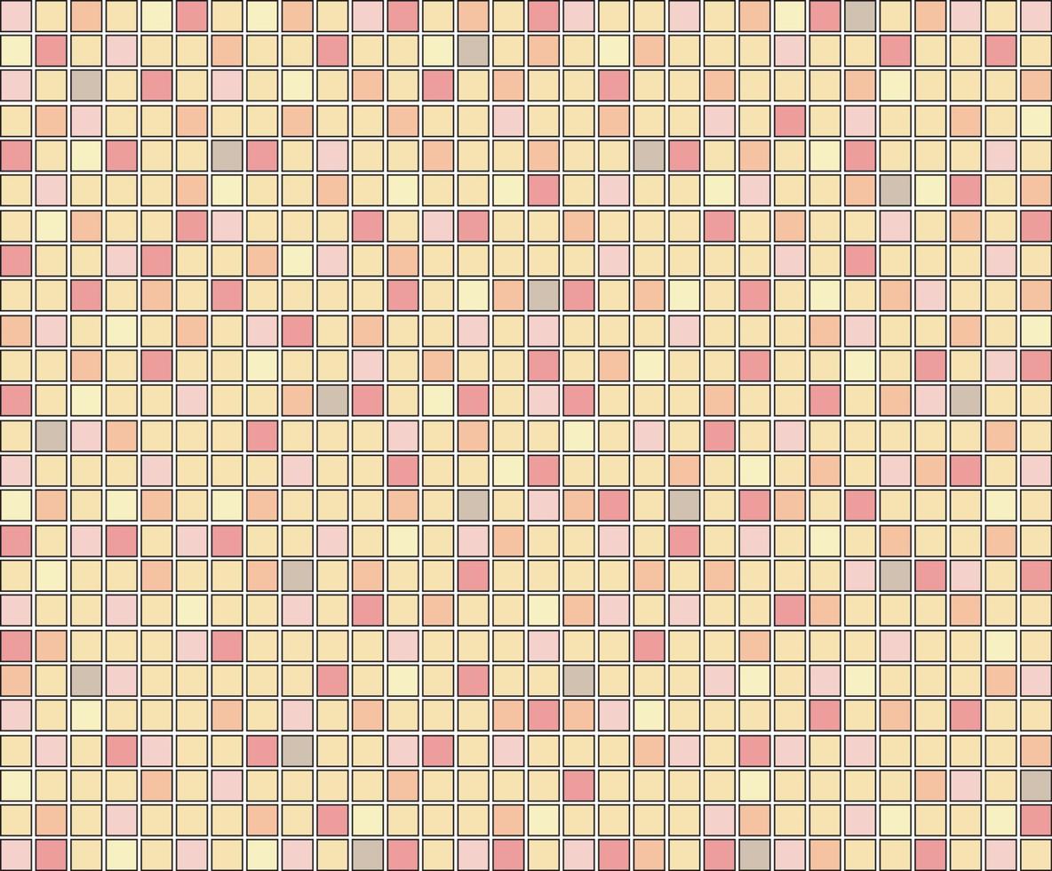 the background is made of small squares like a tile or mosaic vector