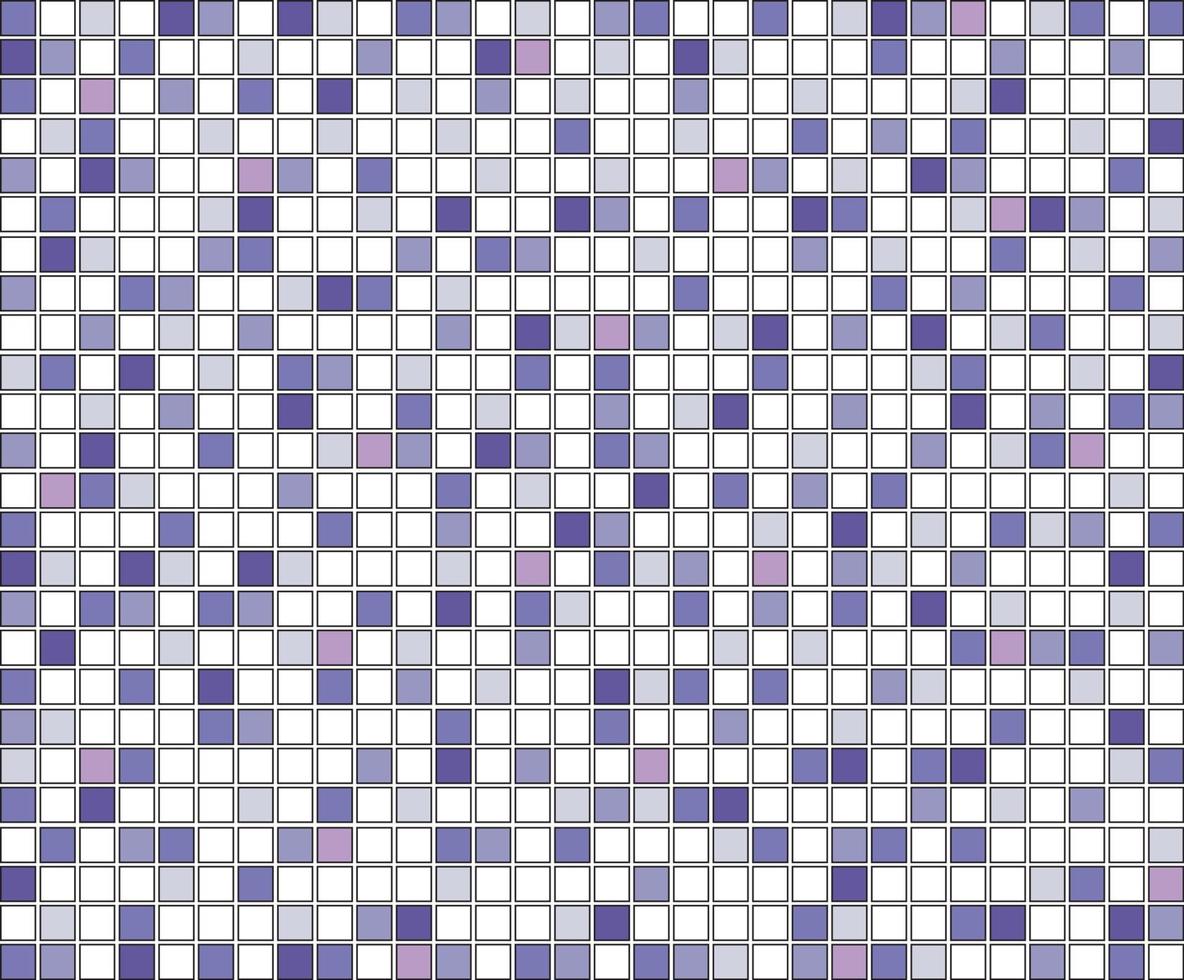 the background is made of small squares like a tile or mosaic vector