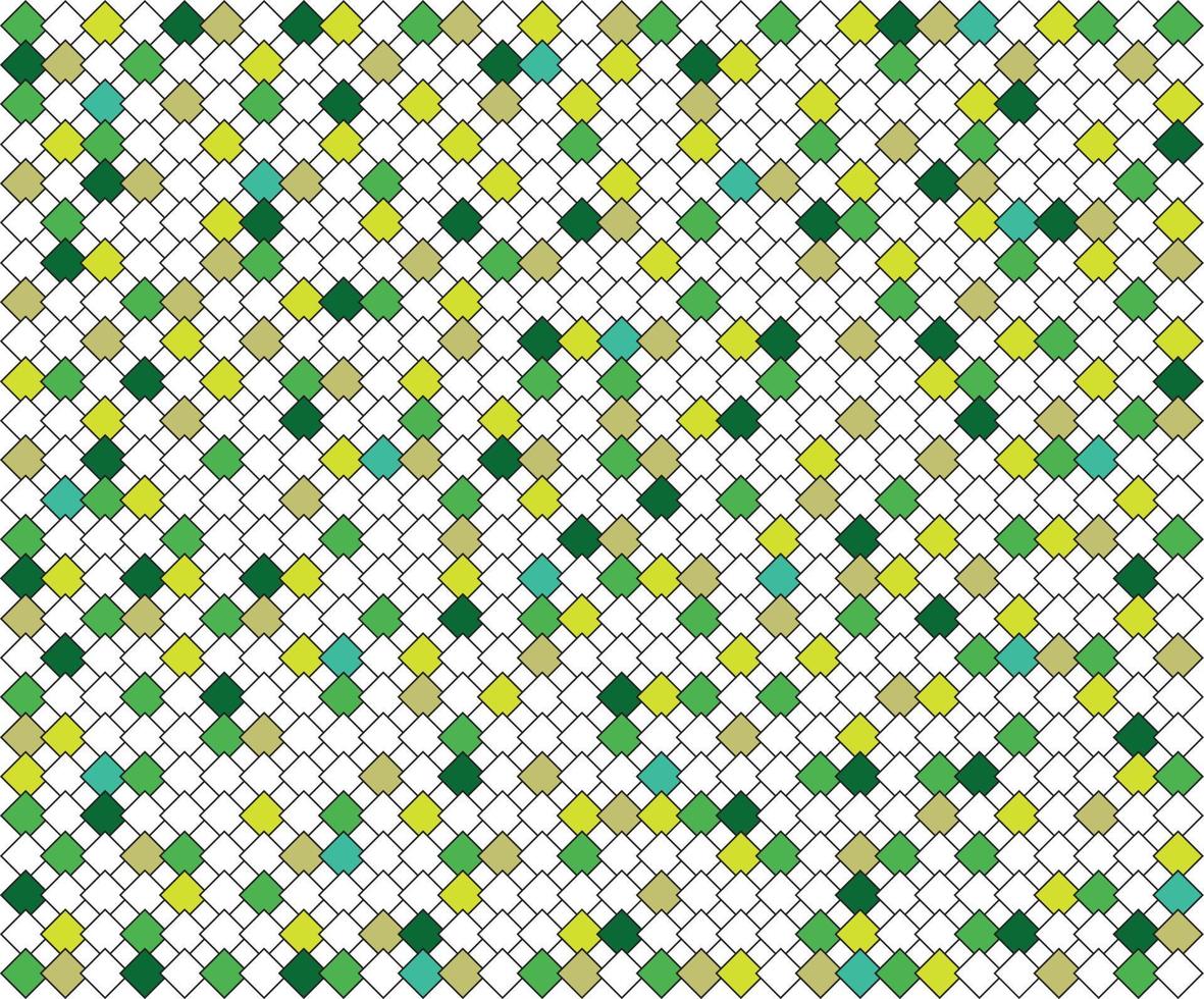 el fondo está hecho de pequeños cuadrados como un azulejo o mosaico vector