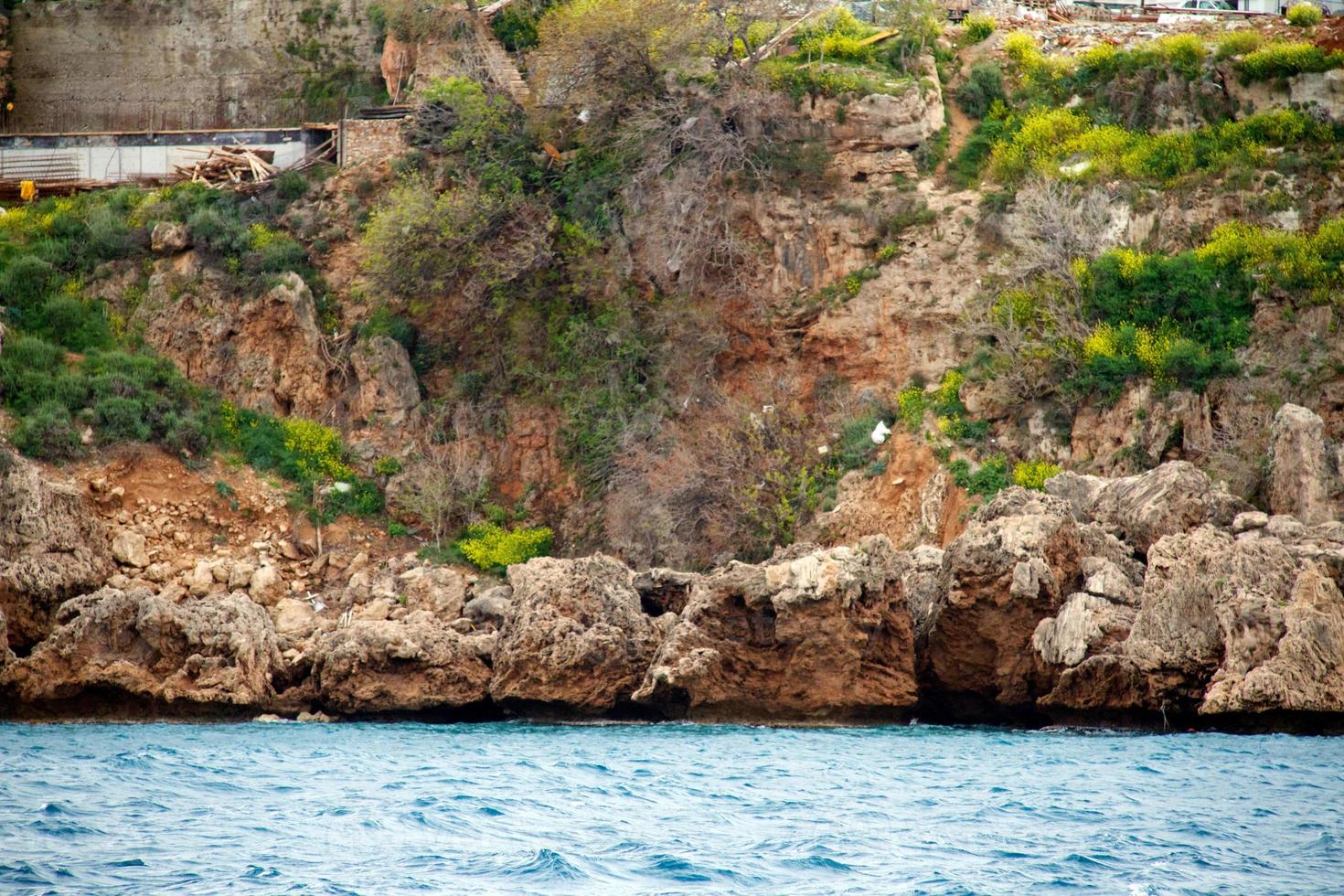 Ancient Antalya sea view photo
