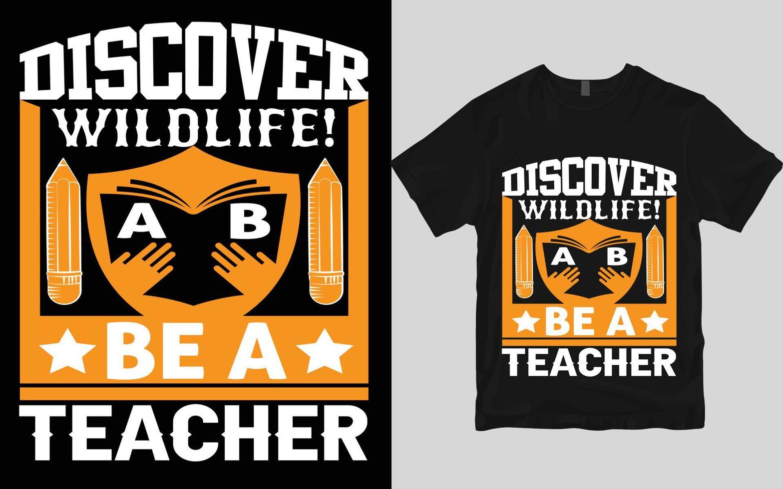 Teacher t shirt design vector