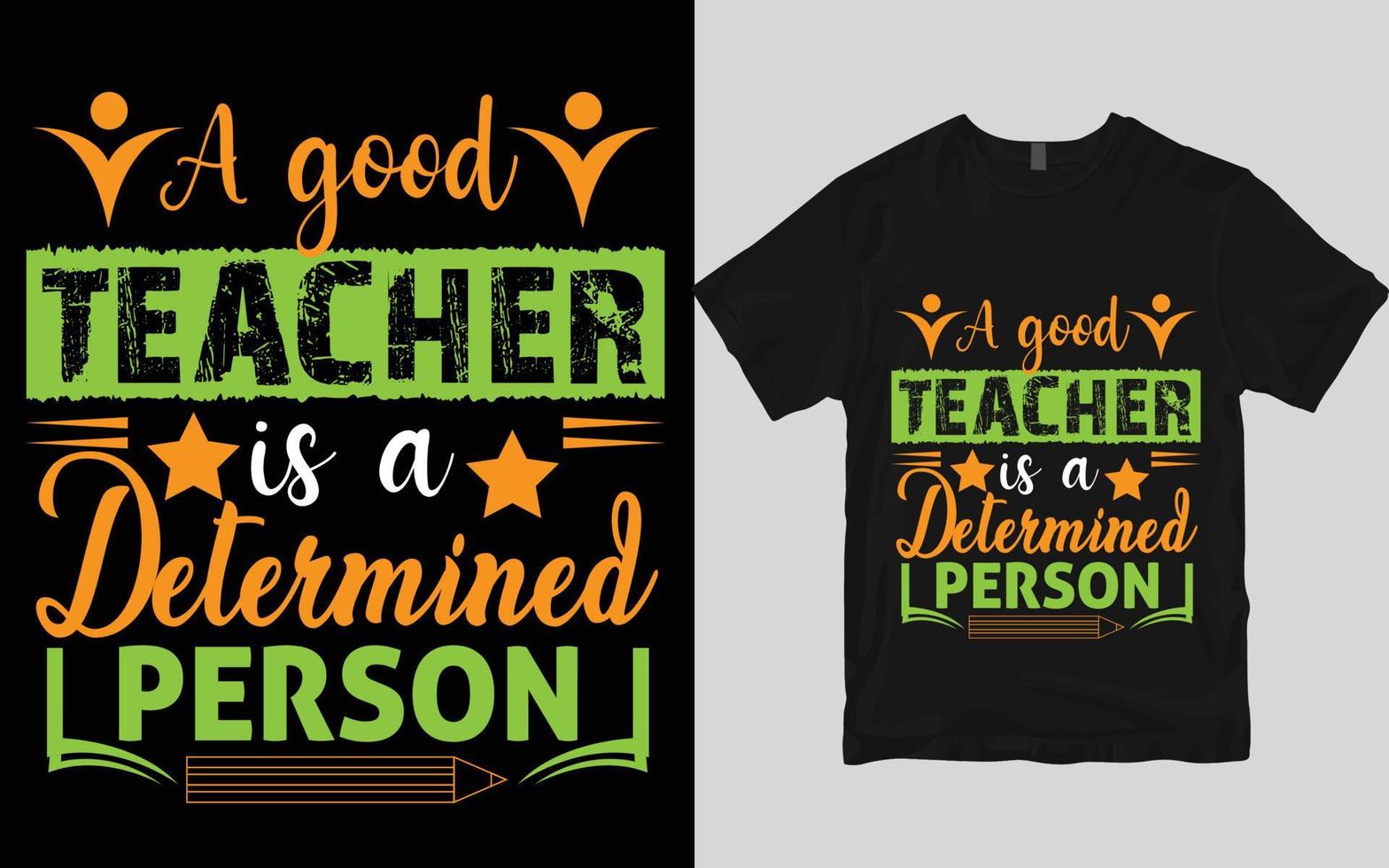 Teacher t shirt design vector