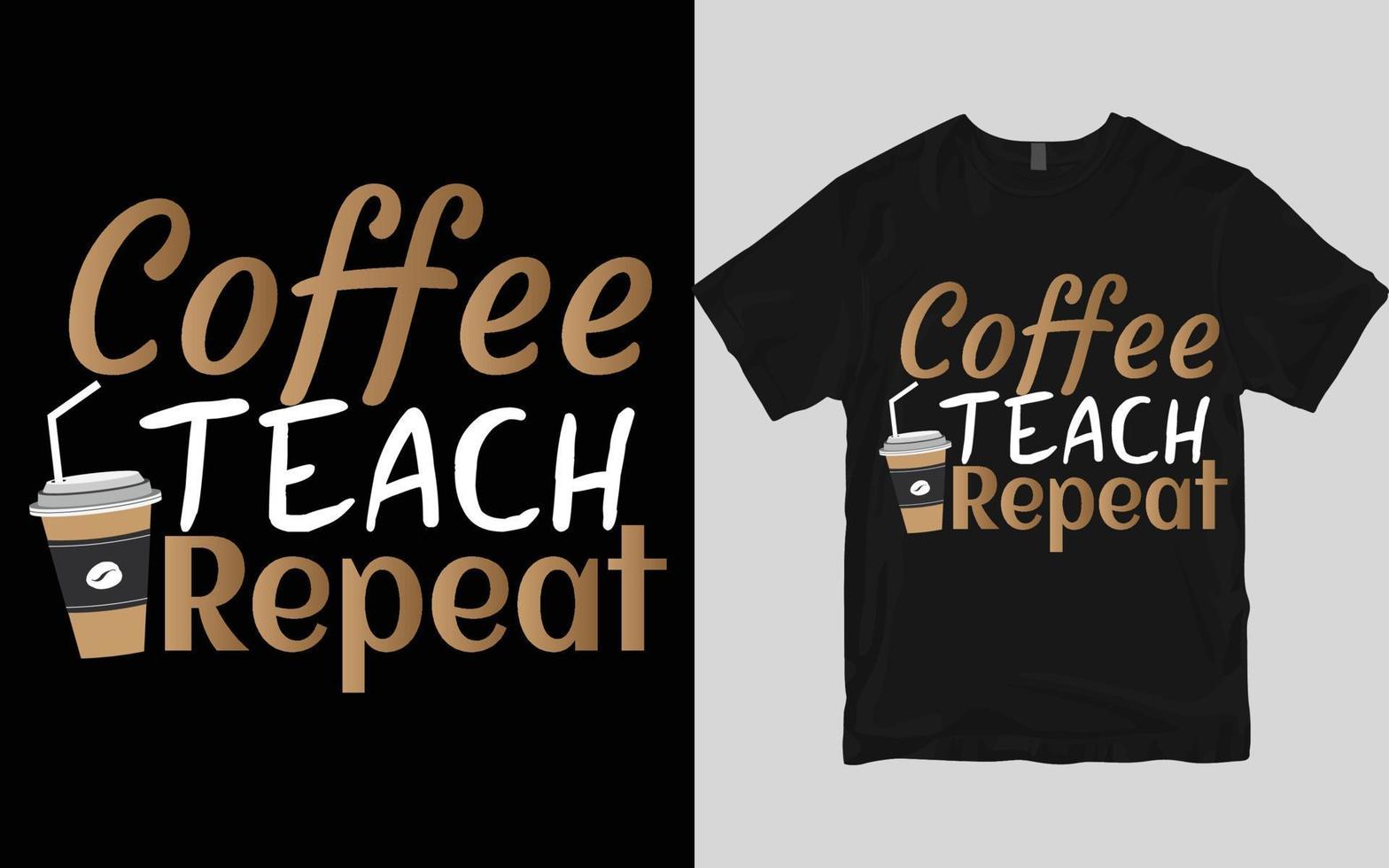 Teacher t shirt design vector