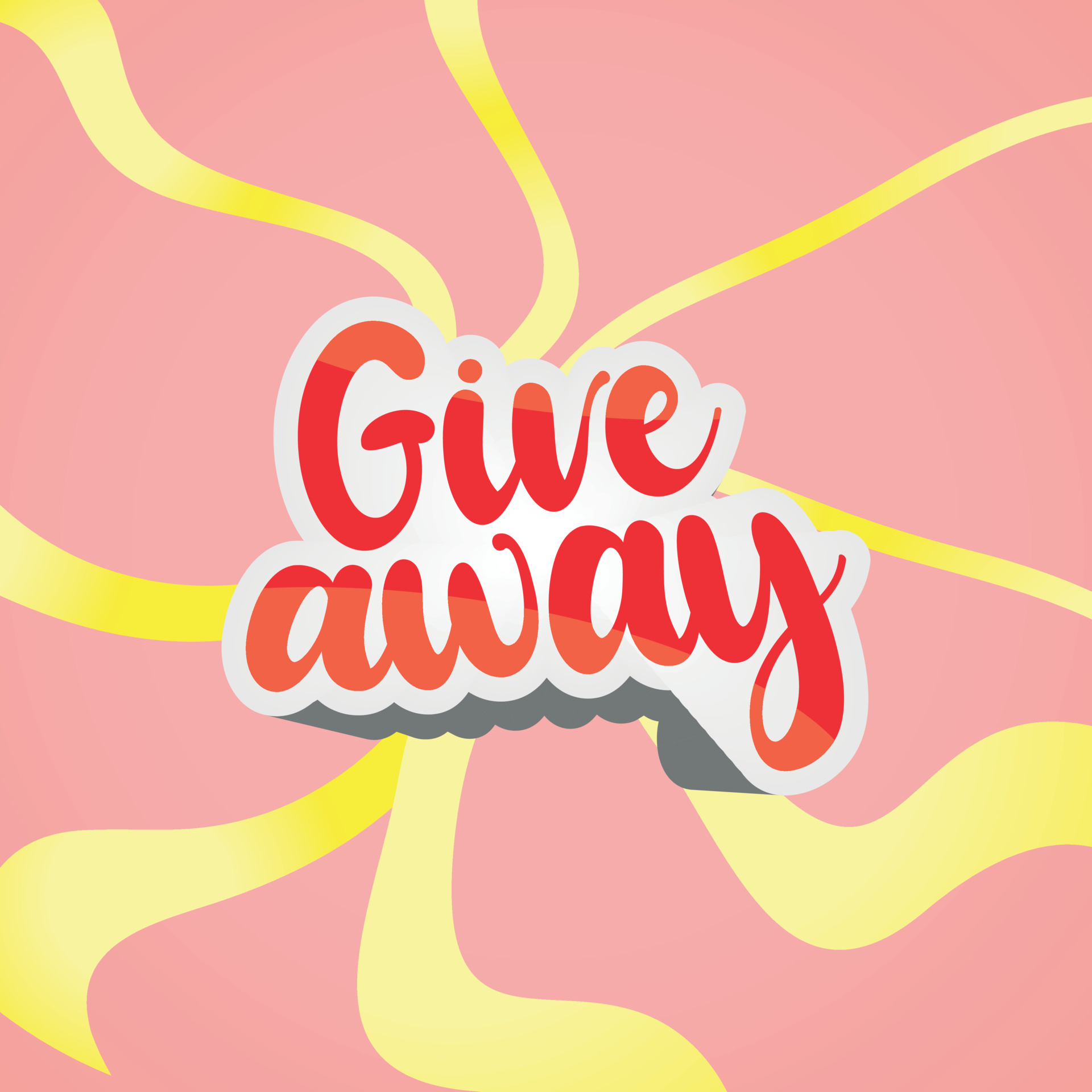 giveaway promo discount artwork sale 8440196 Vector Art at Vecteezy
