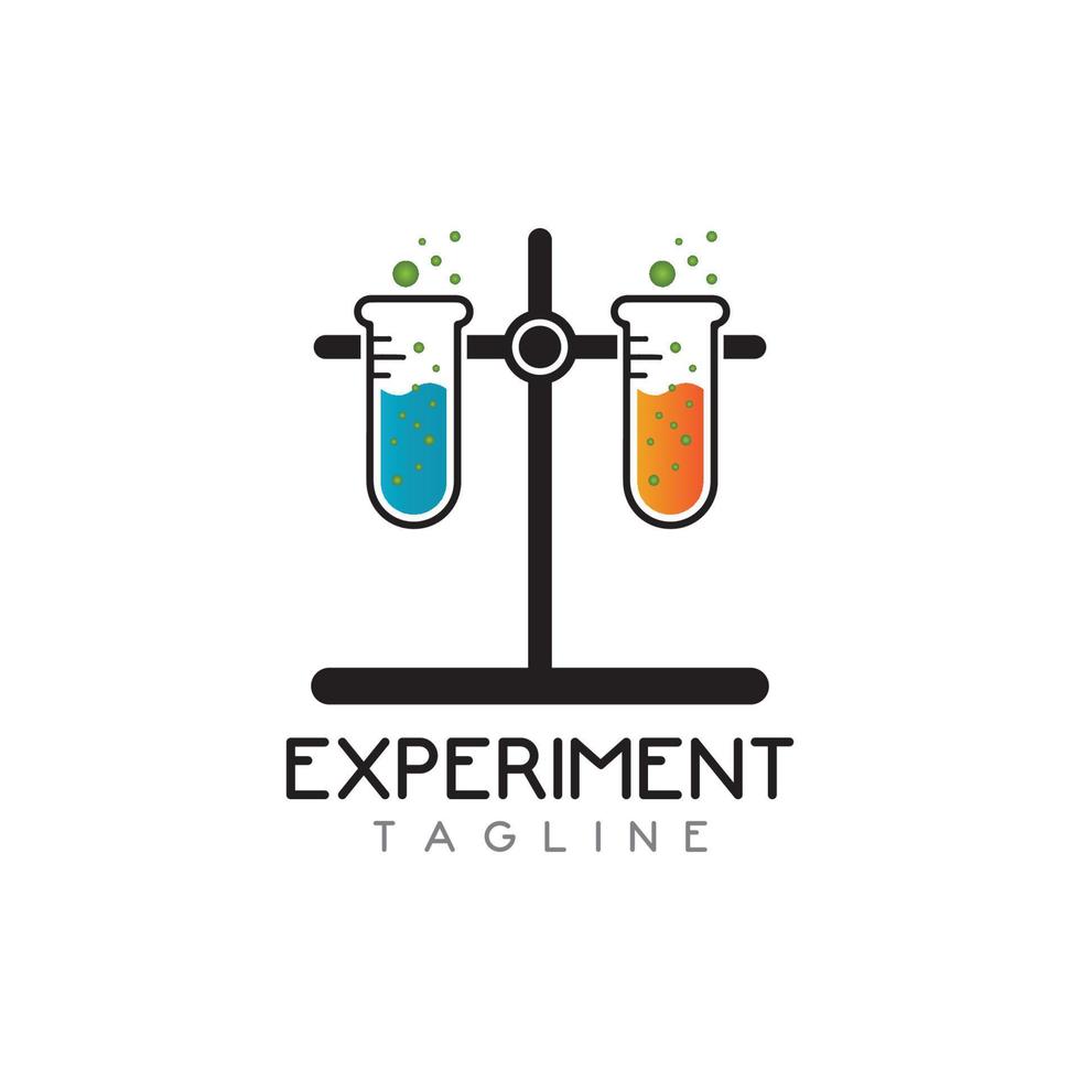 Medical Test tube Icon Vector Illustration.