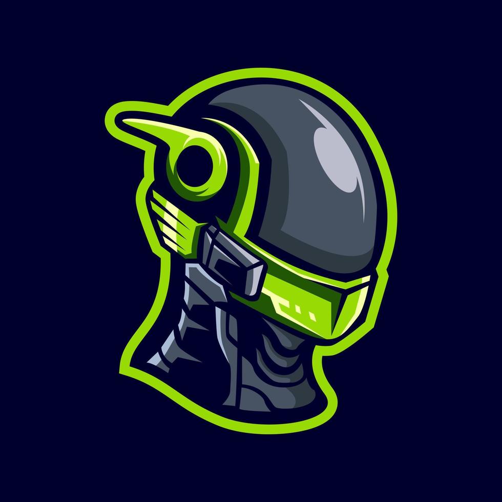 Robotic head character vector