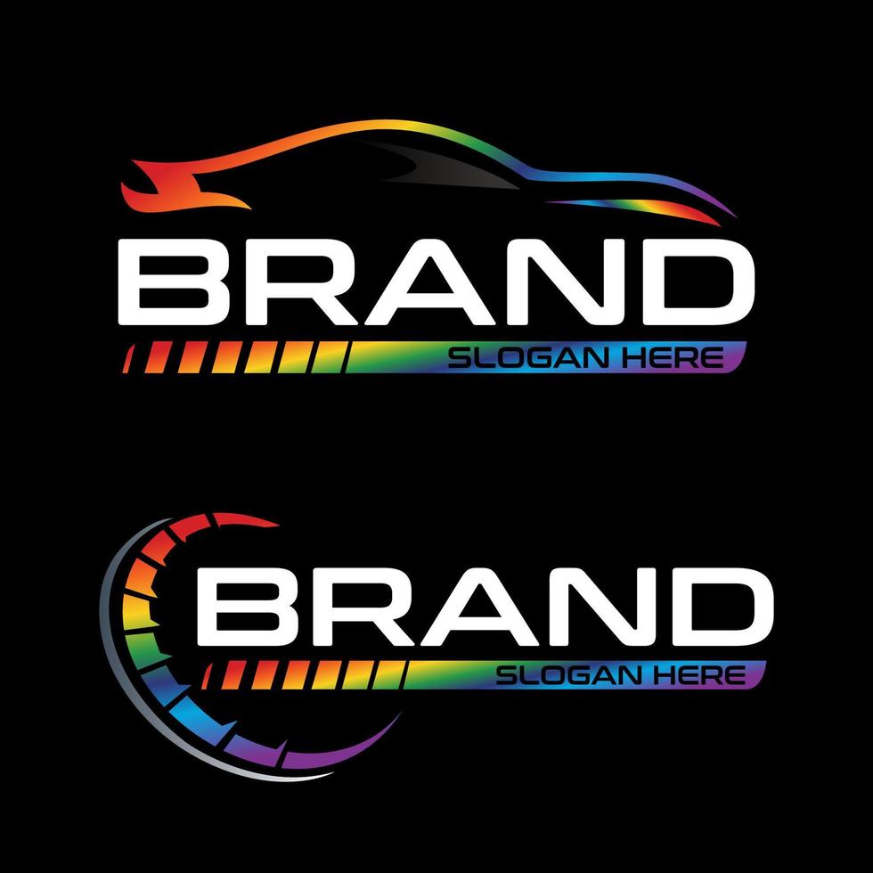 Automotive car logo vector