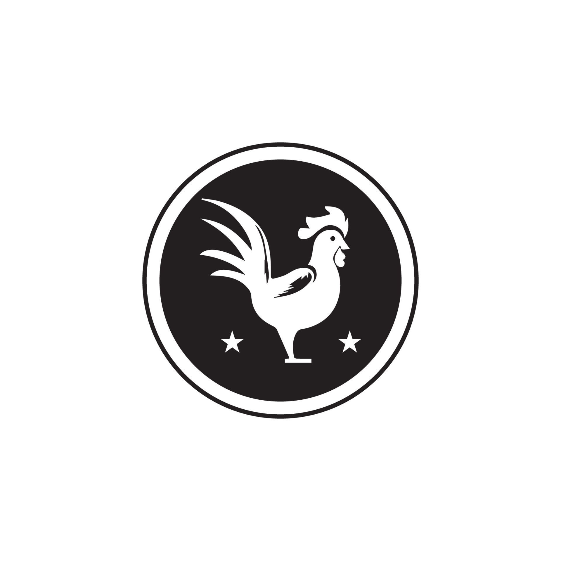 Rooster Logo Template 8440725 Vector Art at Vecteezy