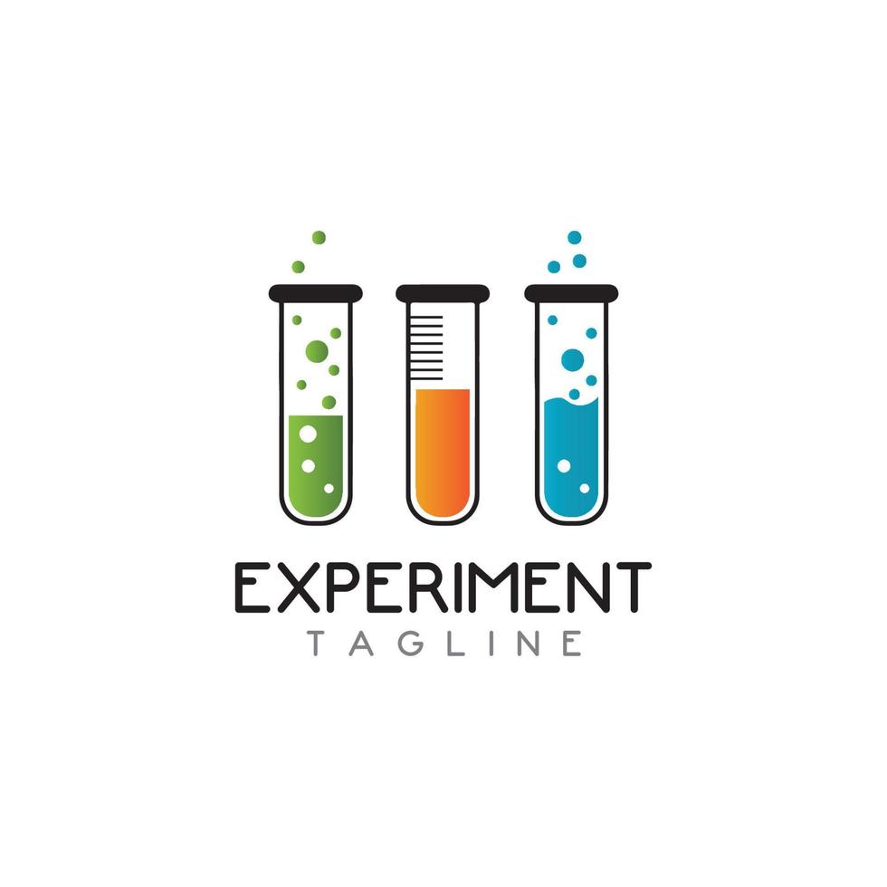 Medical Test tube Icon Vector Illustration.
