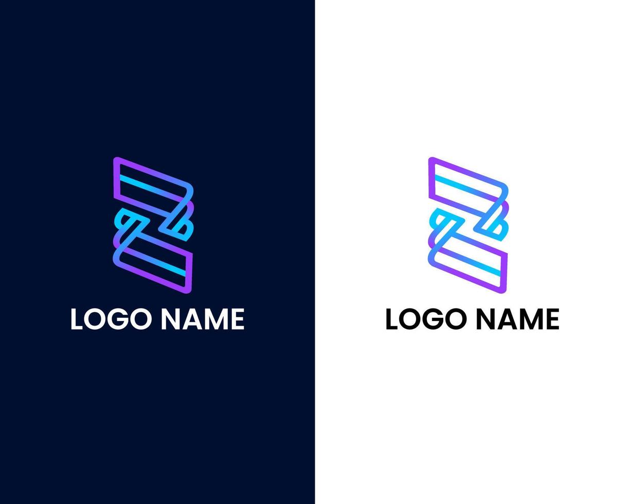 letter z modern logo design template vector