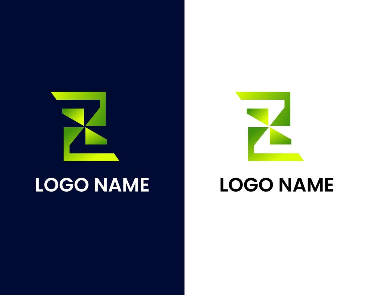 letter z modern logo design template vector