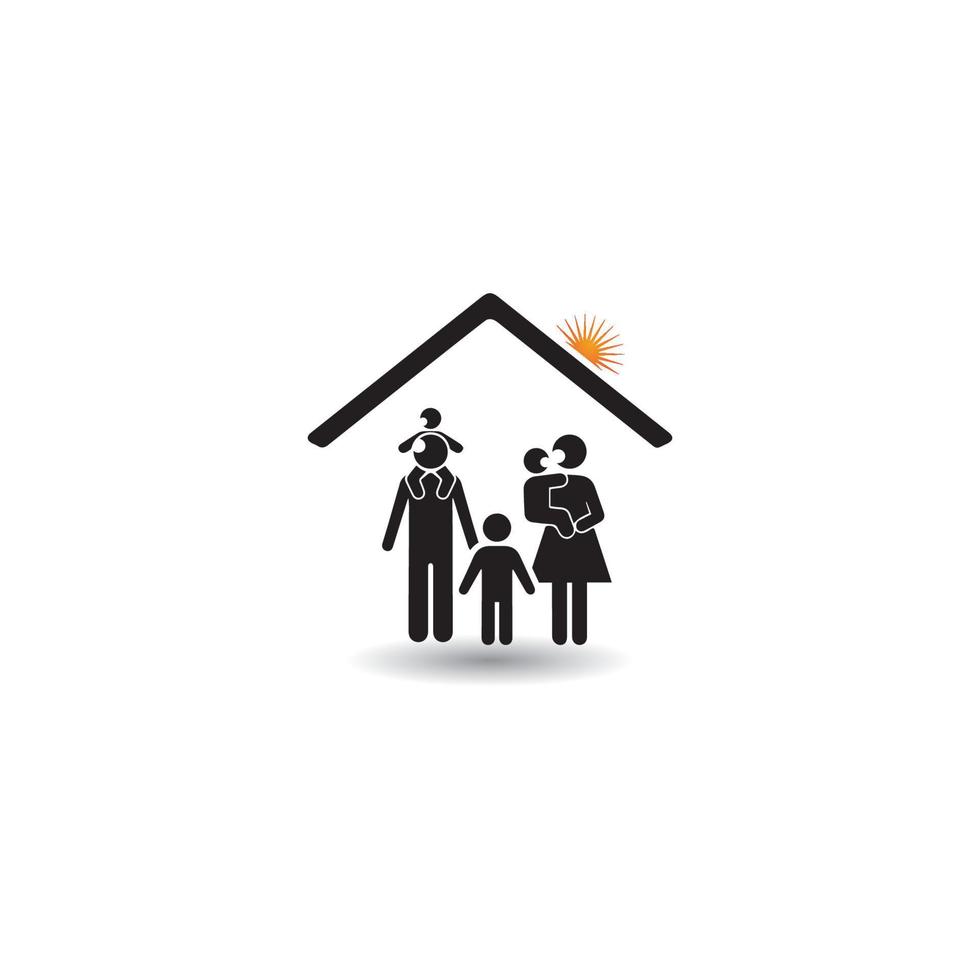 Family icon vector