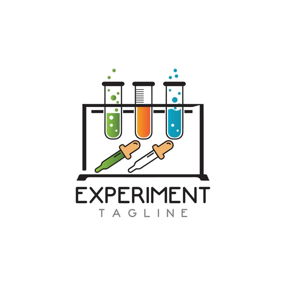 Medical Test tube Icon Vector Illustration.