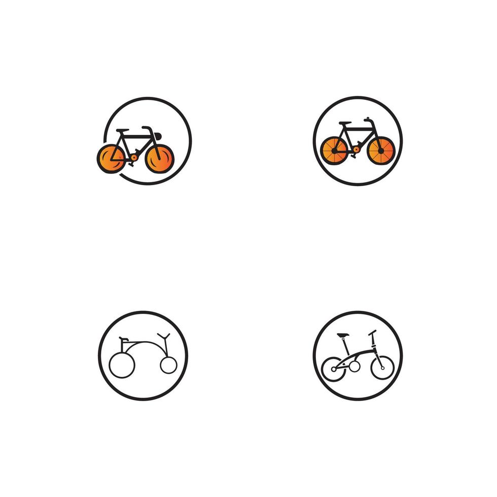 Bicycle Icon Vector Design  Template