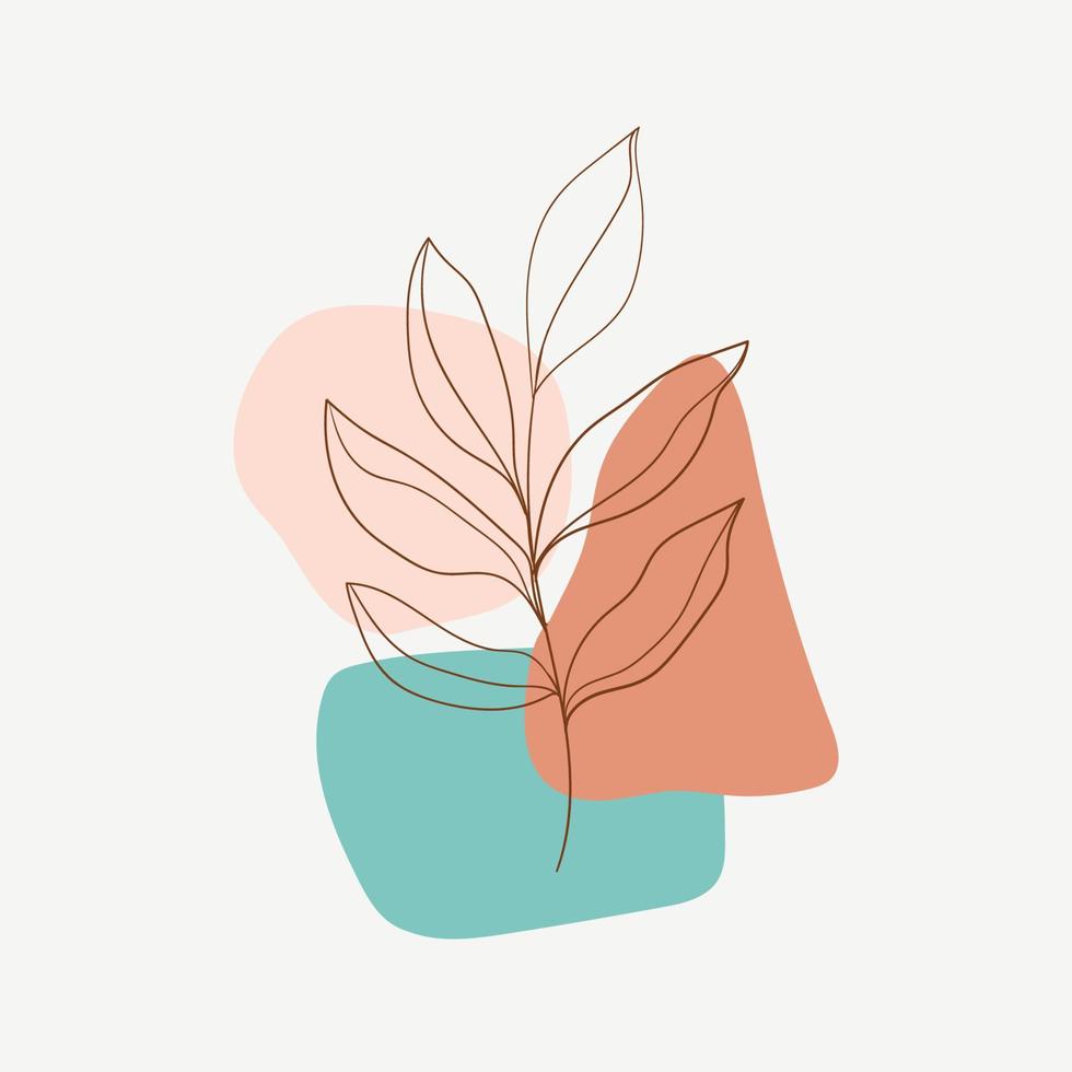 Pastel Abstract Background vector