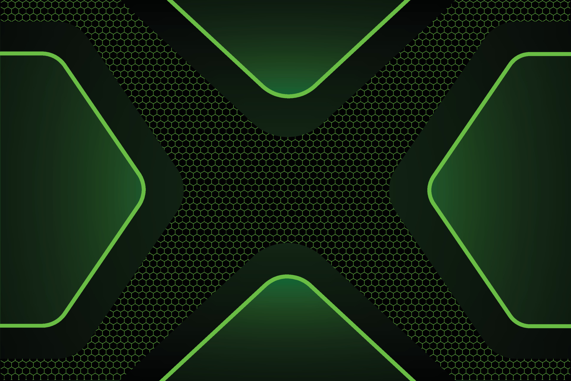 Abstract Hexagon green dark gaming background 8441098 Vector Art at Vecteezy