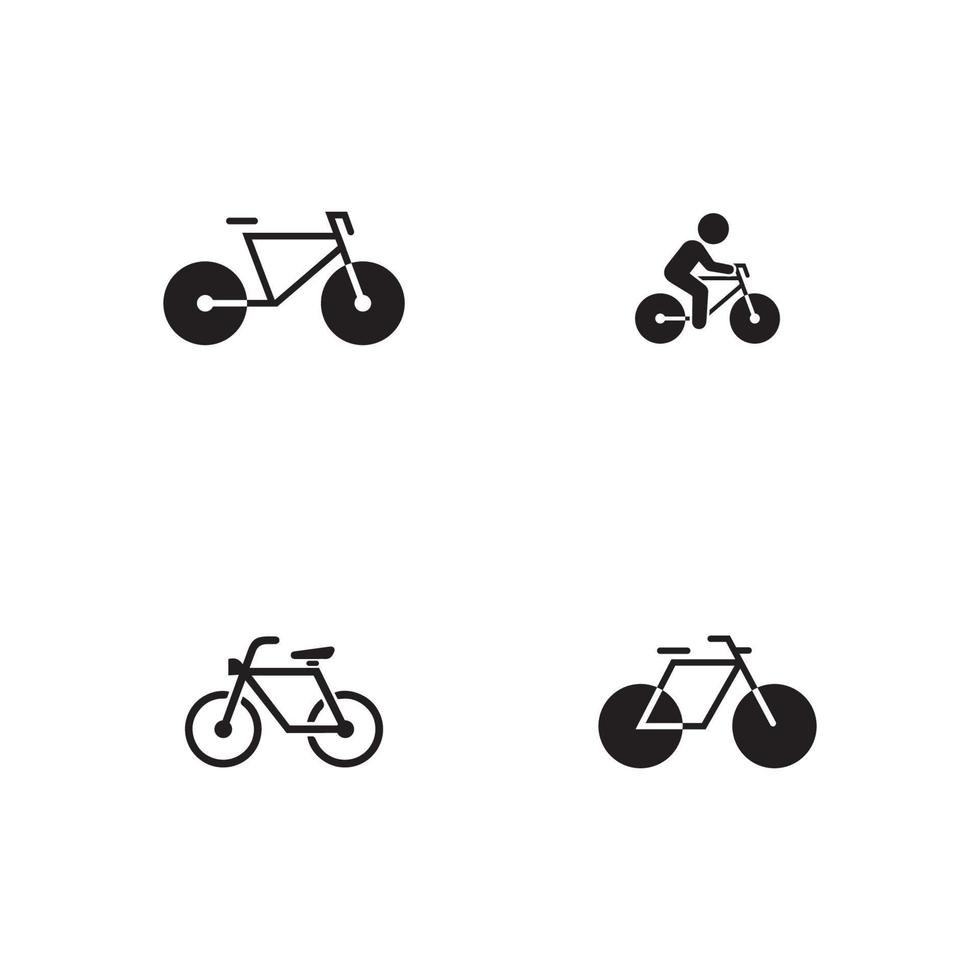 Bicycle Icon Vector Design  Template