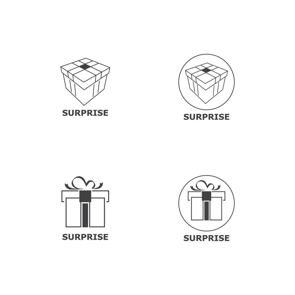 Gift Box Icon Vector