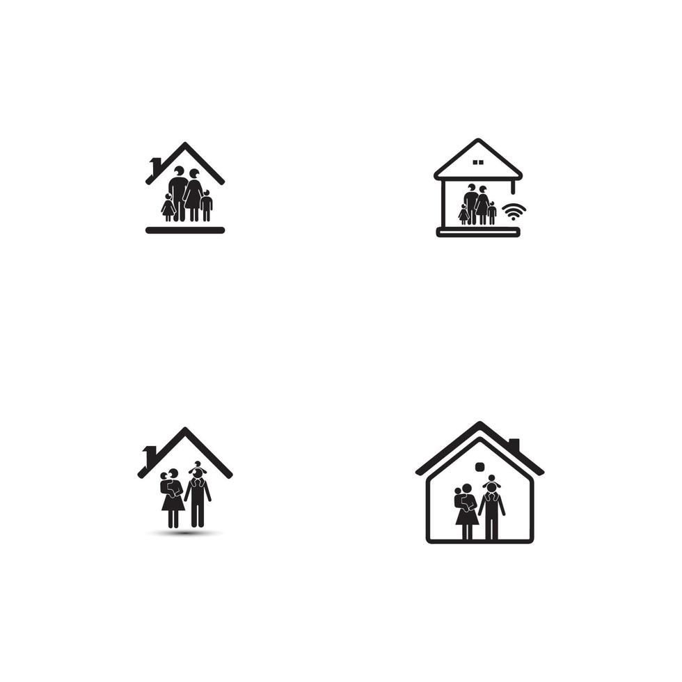 Family icon vector