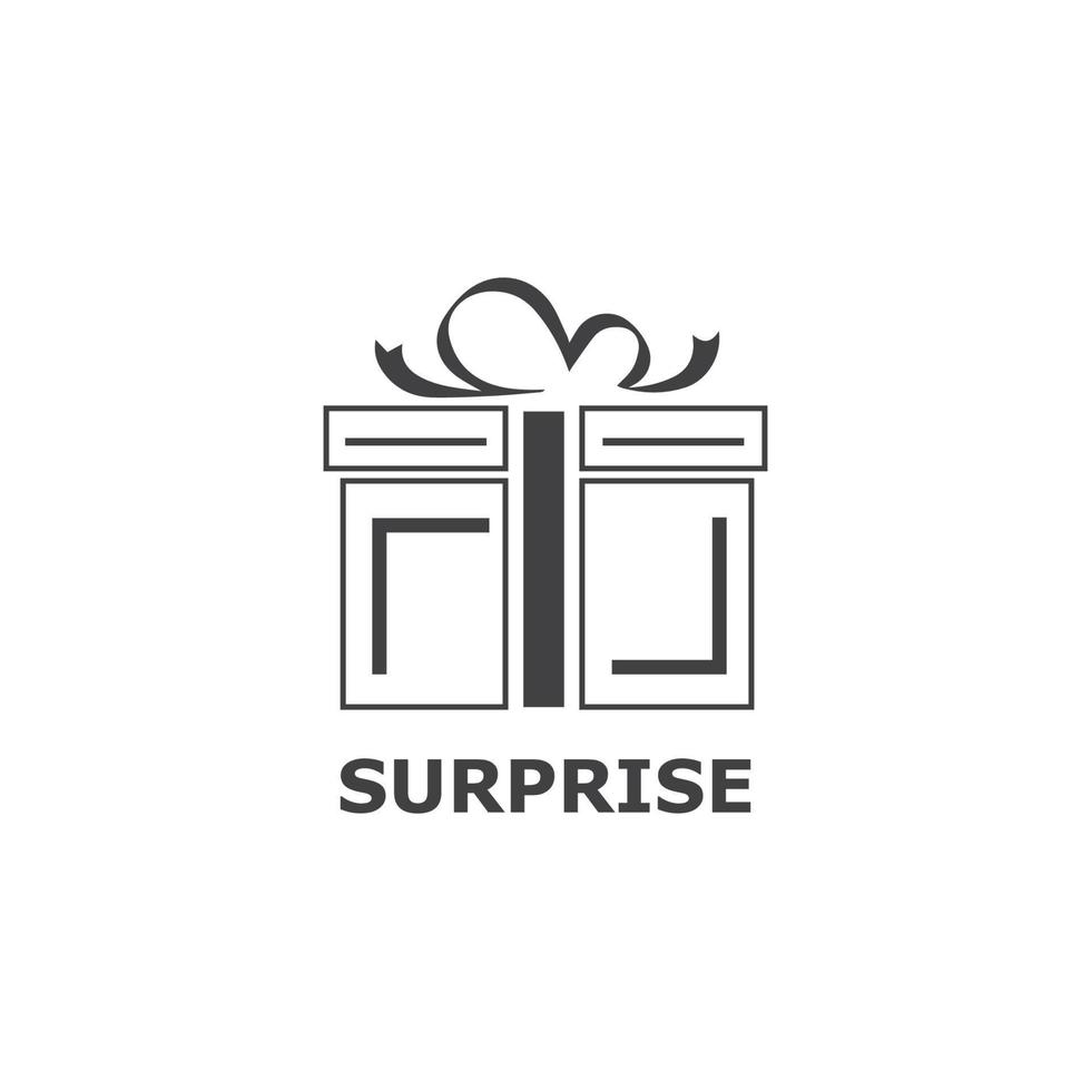 Gift Box Icon Vector