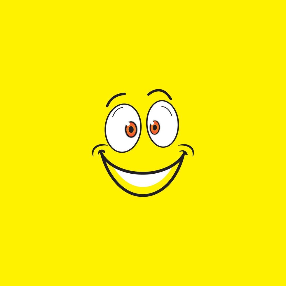 Sonrisa emoción icono diseño ilustración vectorial vector