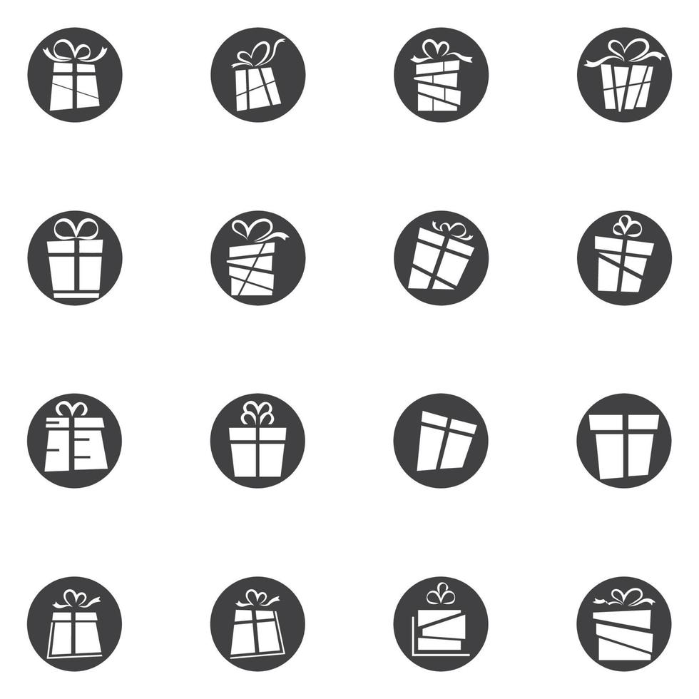 Gift Box Icon Vector