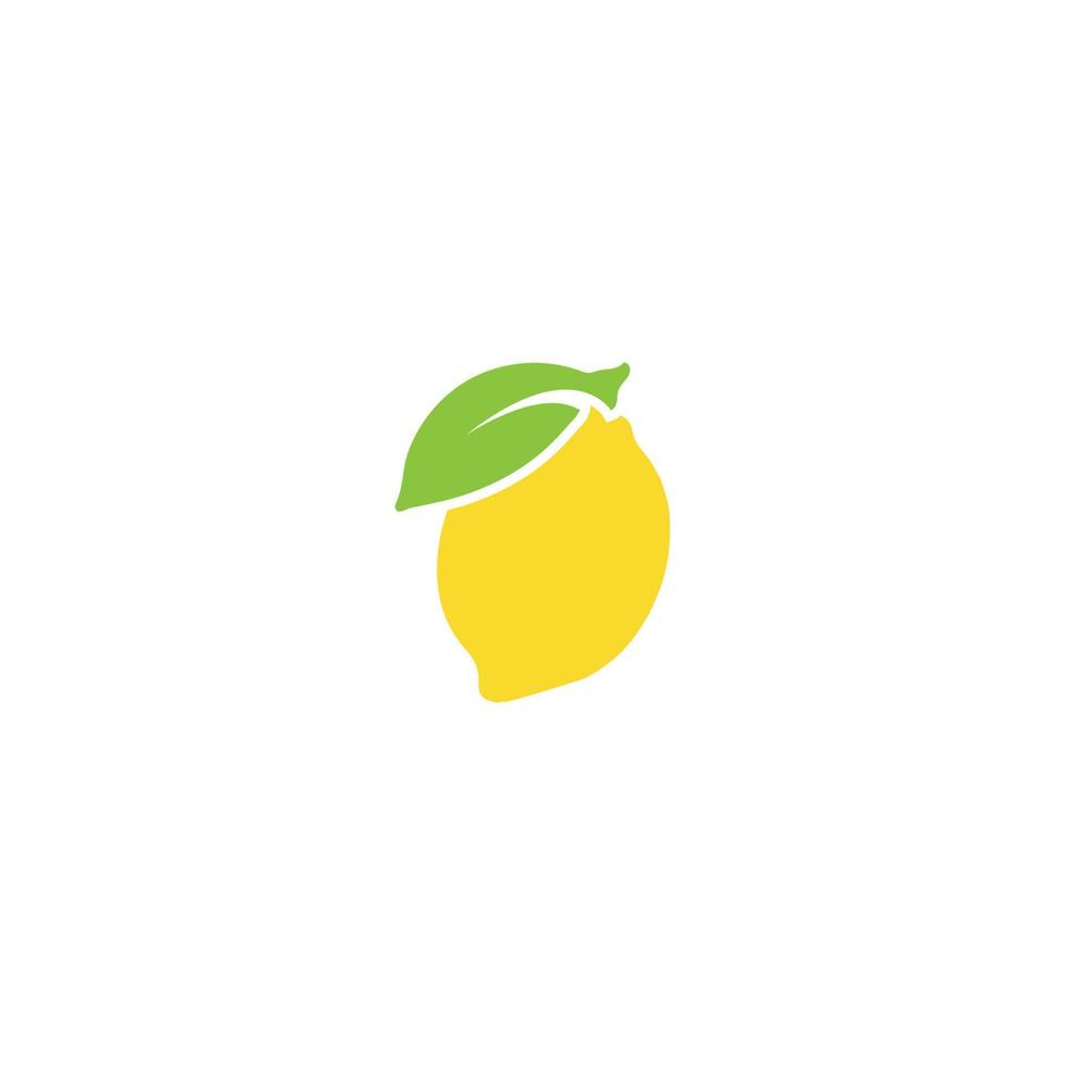 Fresh Lemon icon vector illustration design