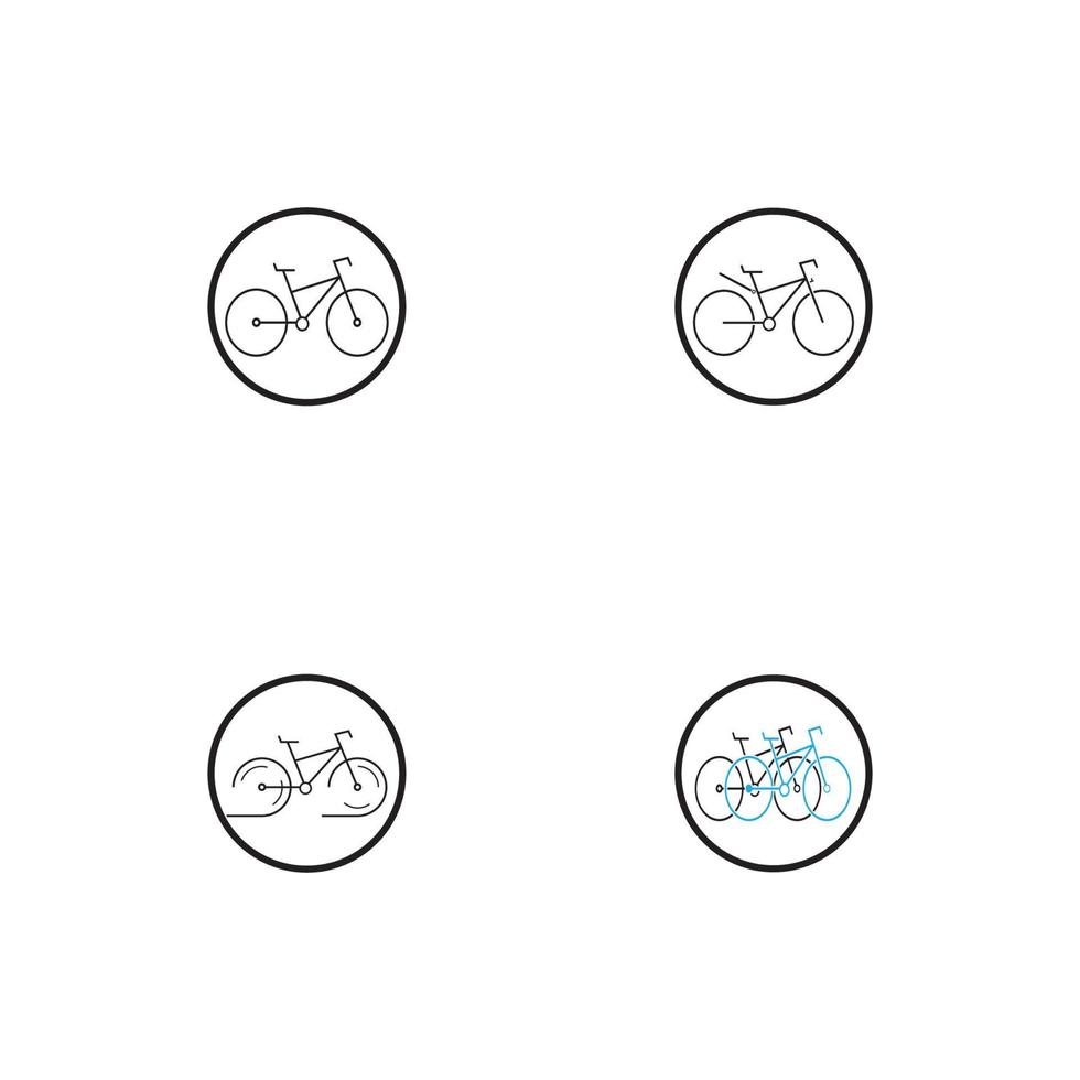 Bicycle Icon Vector Design  Template