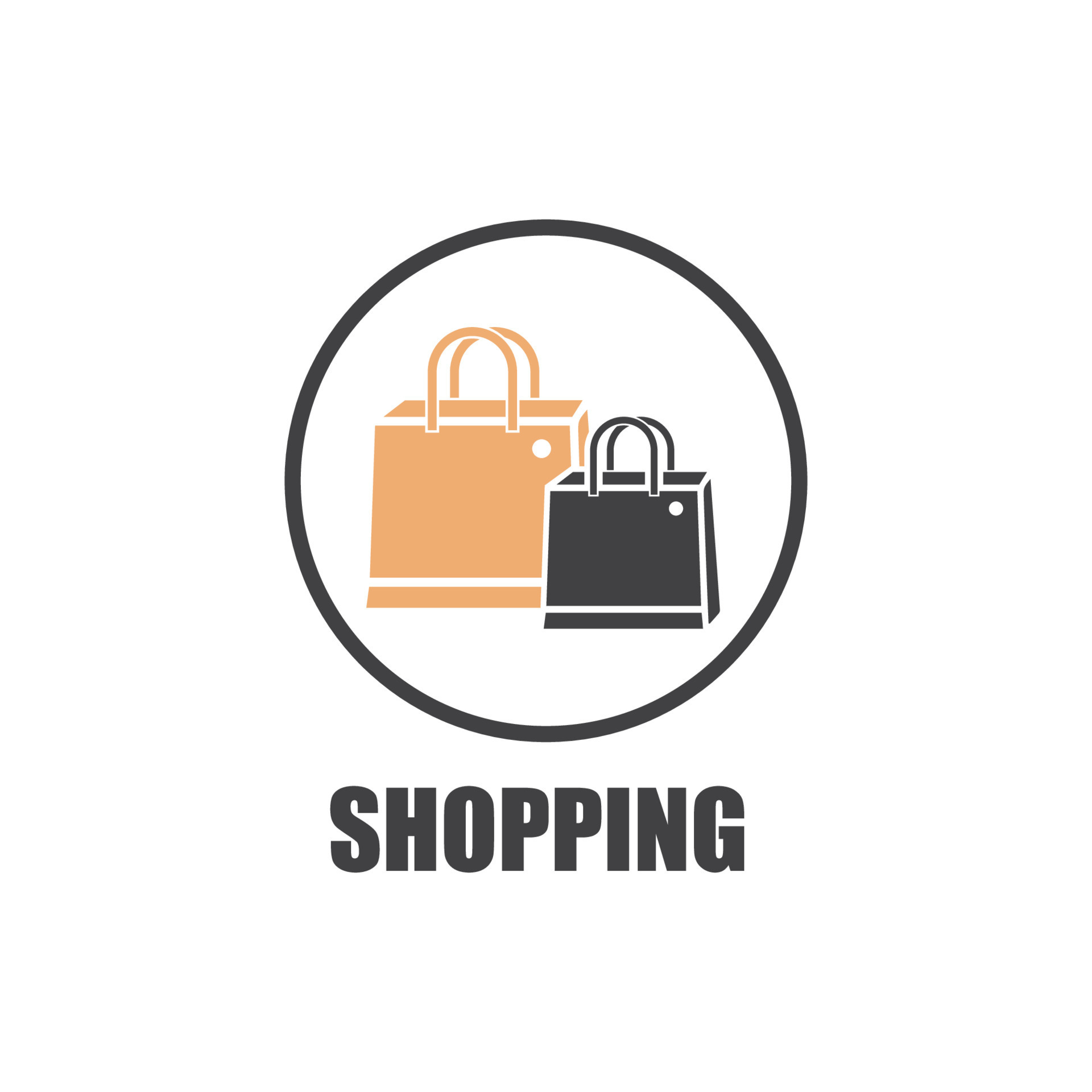 Shoping bag icon 8441728 Vector Art at Vecteezy