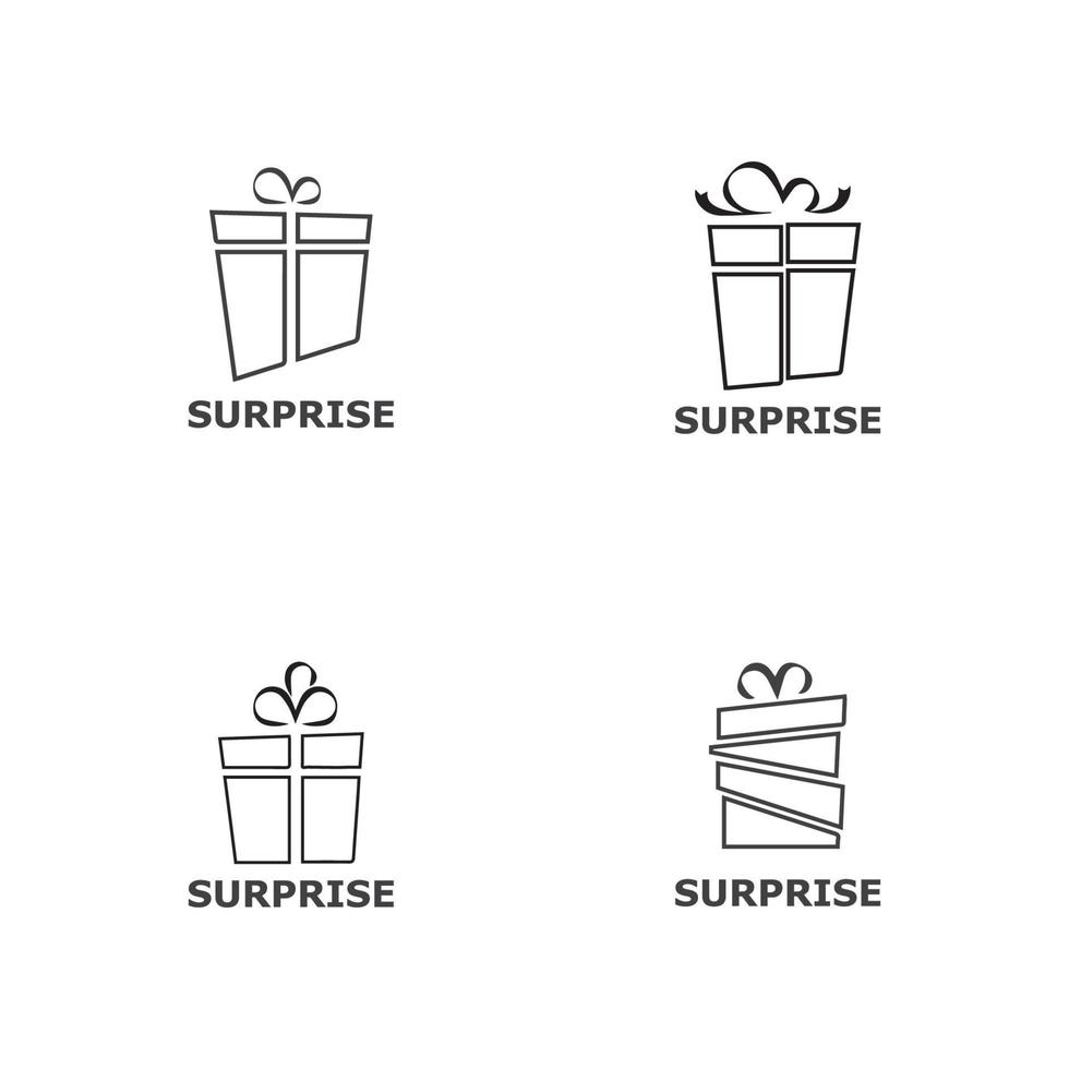 Gift Box Icon Vector