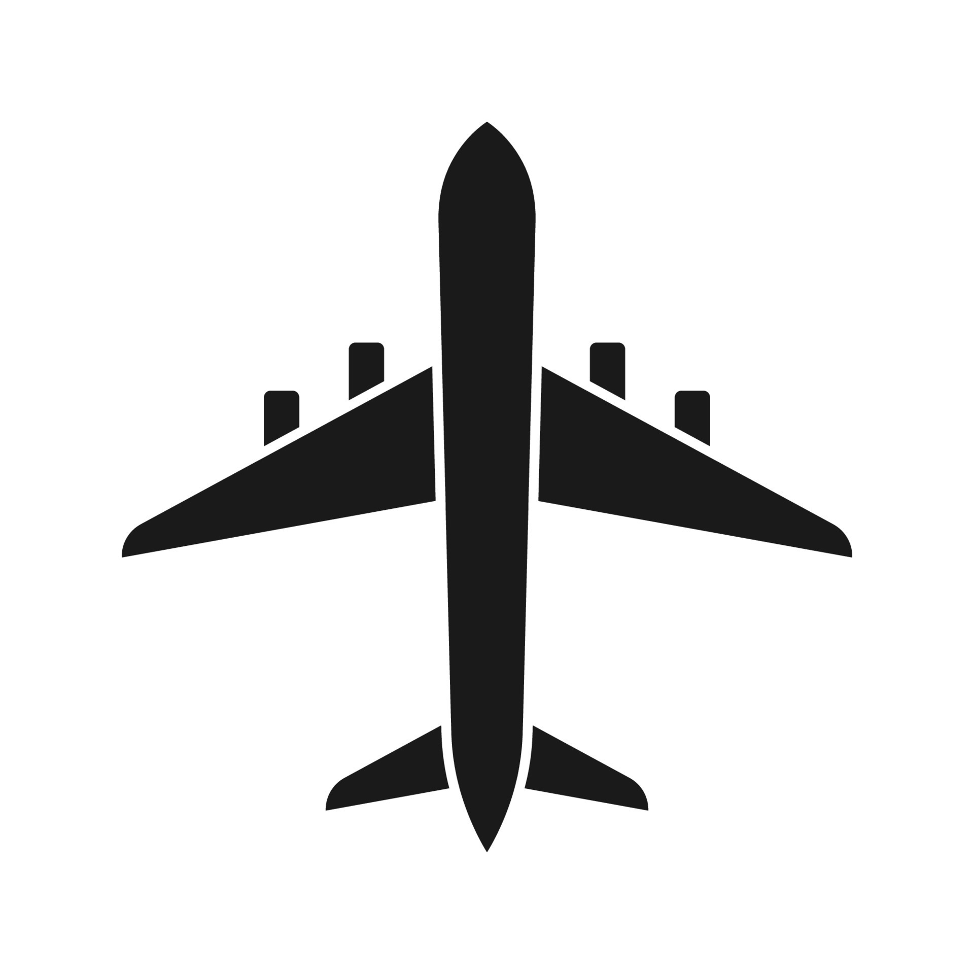 Airplane icon vector template. Symbol of airplane sign color editable on  blank background 8441960 Vector Art at Vecteezy