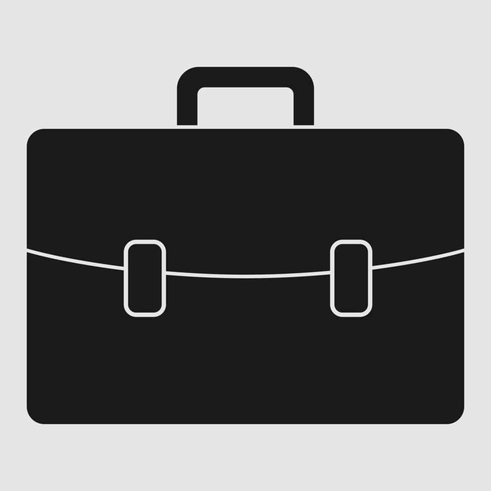 Briefcase, Bag, business, office, work icon. vector