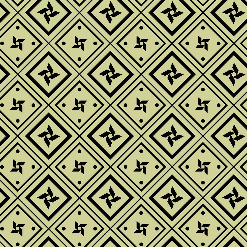 Abstract monochrome geometric texture for prints, textile, wrapping, fabric, package vector