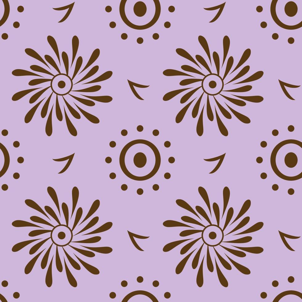 Blossom Floral pattern. Seamless vector texture