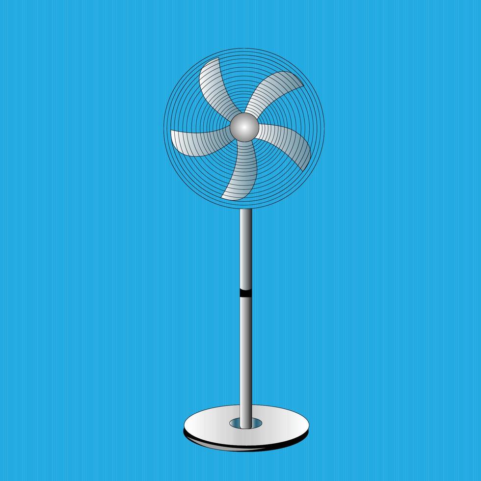 Fan Vector Illustration