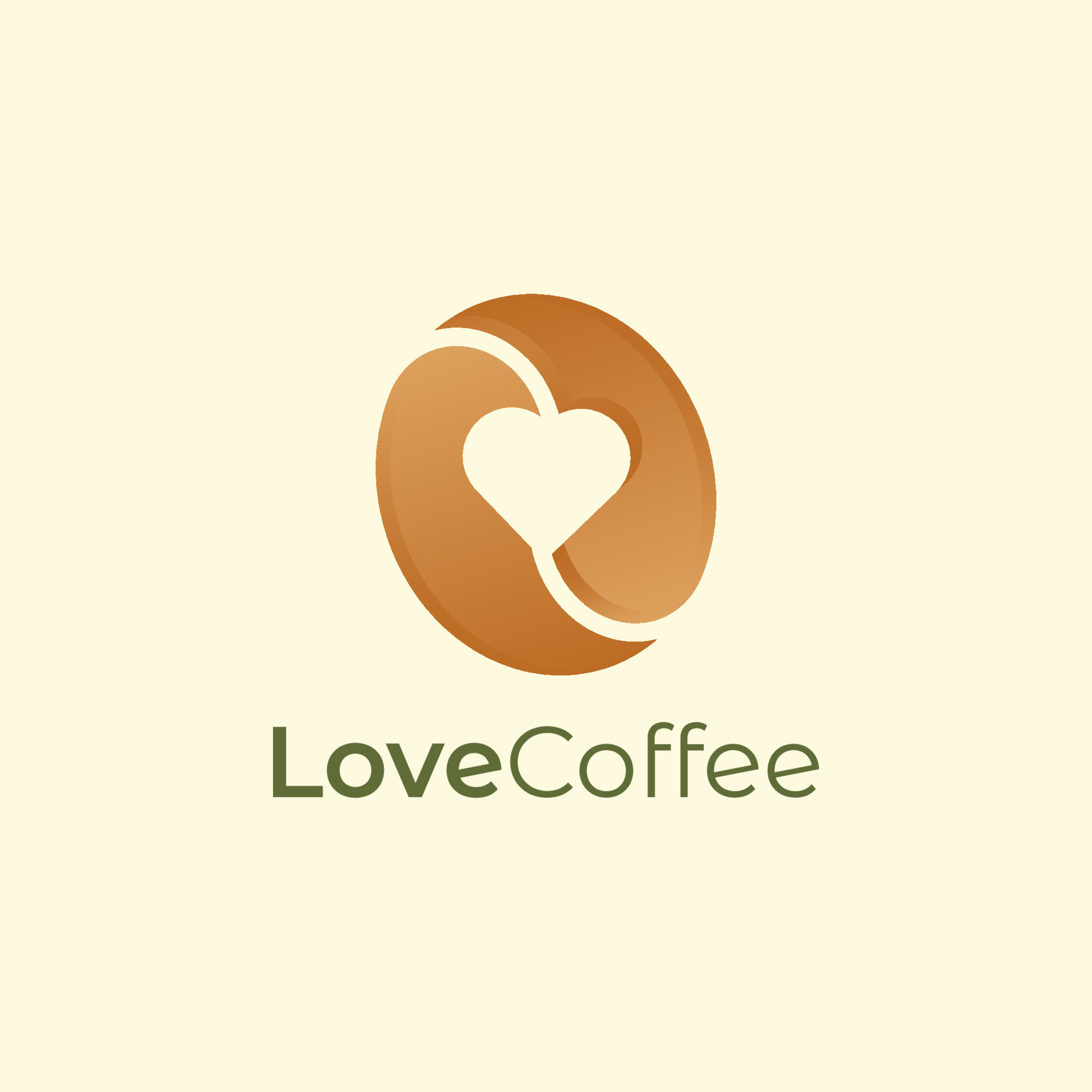 love coffee logo, heart coffee logo 8442260 Vector Art at Vecteezy