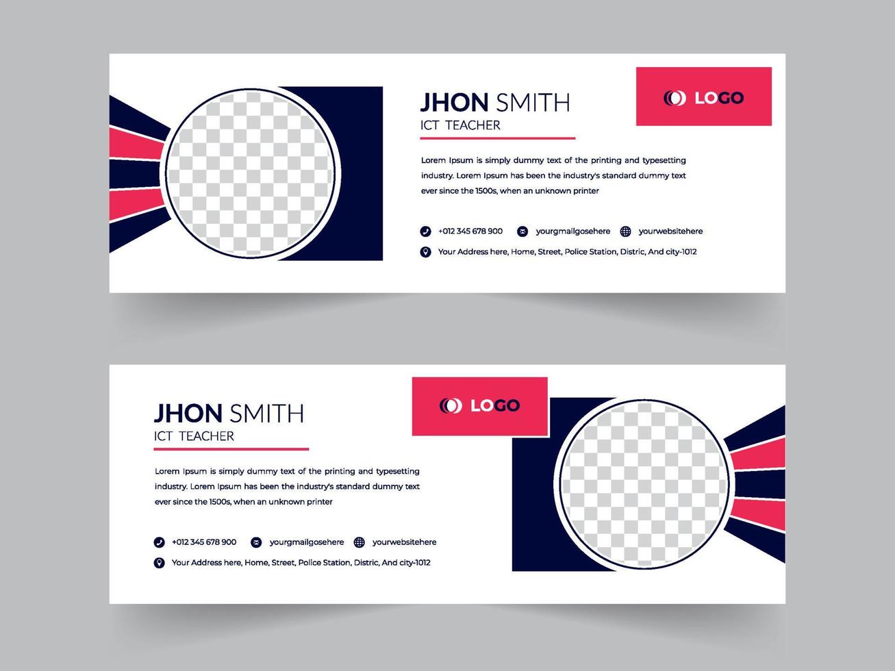 Corporate Email Signature Template Design. Social Media Post. Web Banner Design. Email Marketing. Social Media Marketing. Self Branding. Banner, Poster, Thumbnail. Brand Marketing. Poster Design. vector