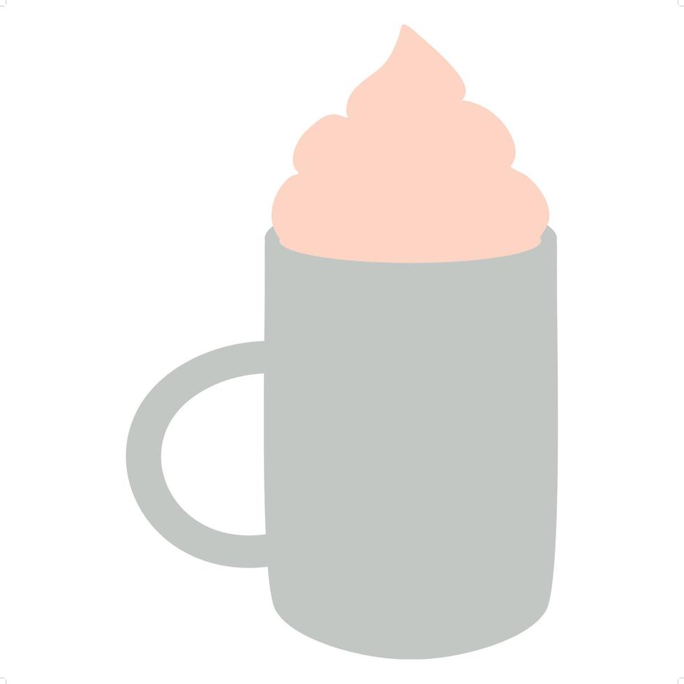 mocha mug  icon vector