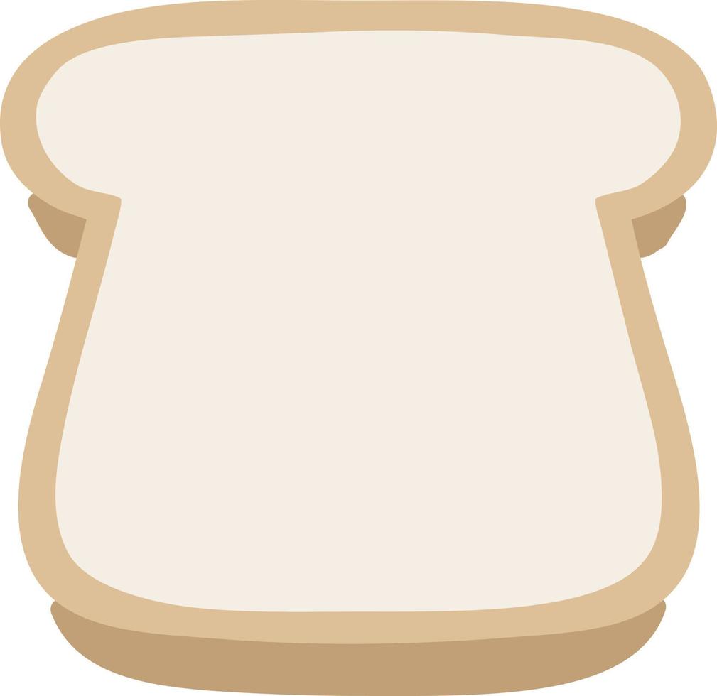 slice of bread vector