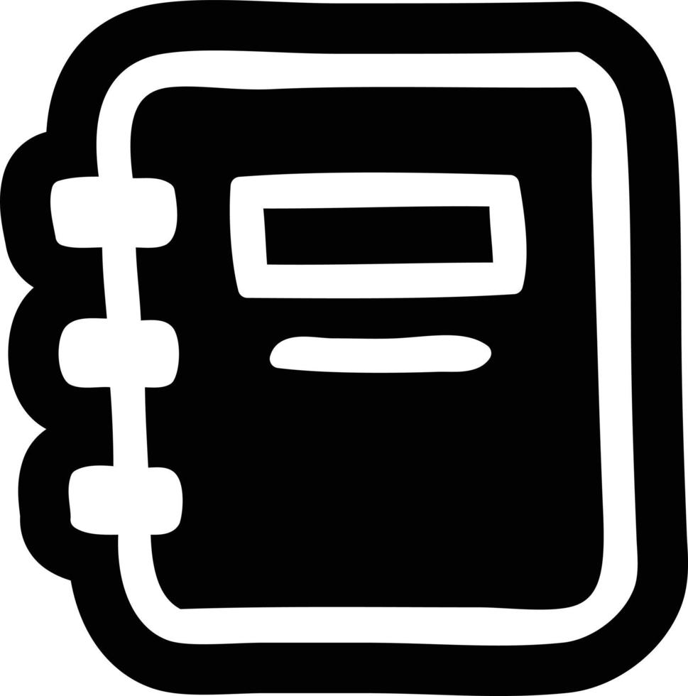 note book icon vector