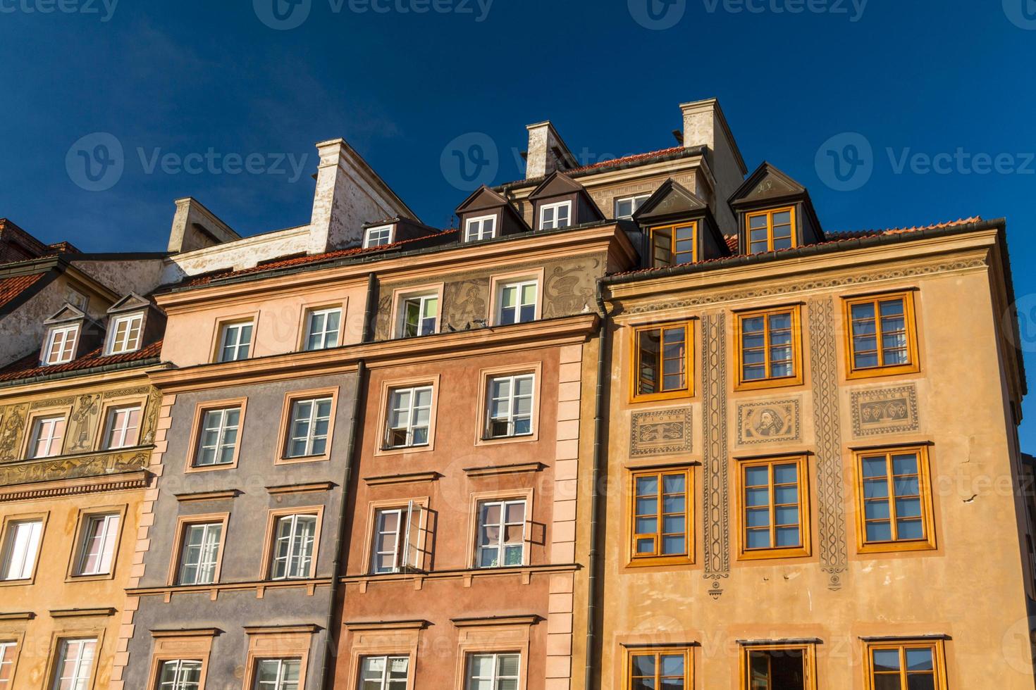 Castle Square in Warsaw, Poland photo