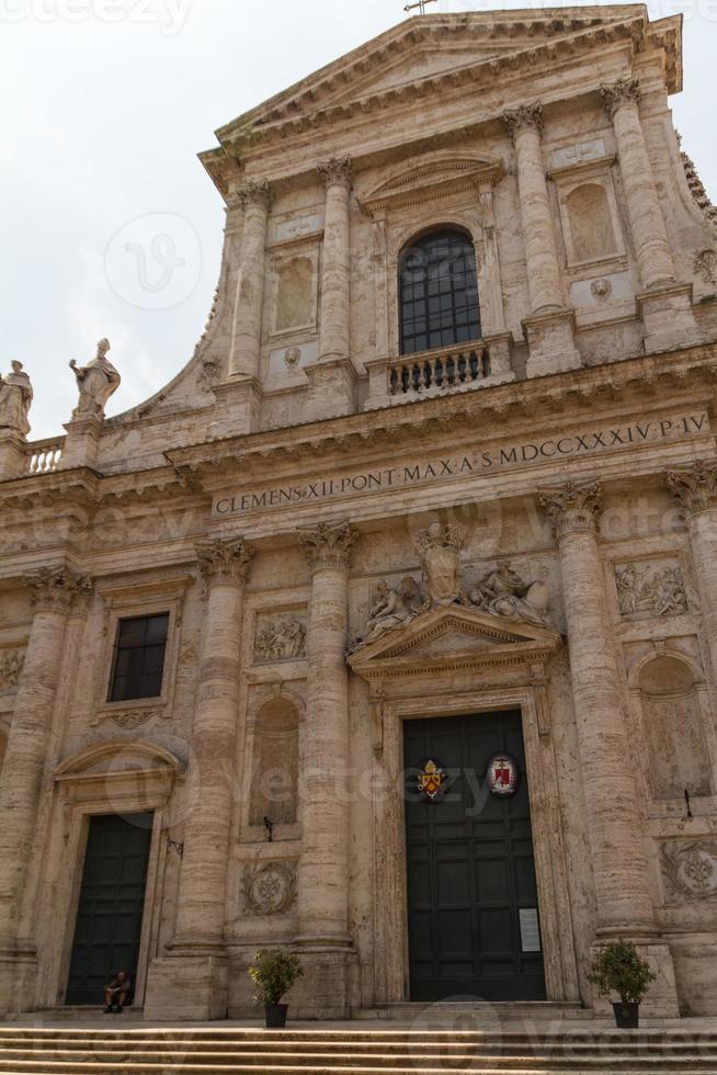 Great church in center of Rome, Italy. photo