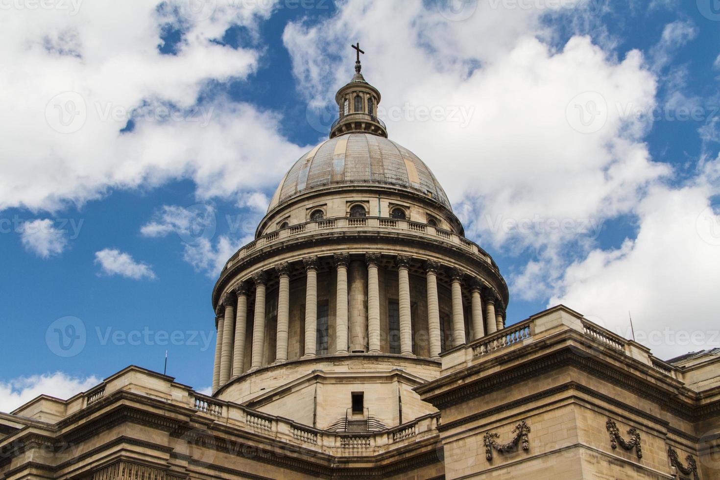 The Pantheon building in Paris photo