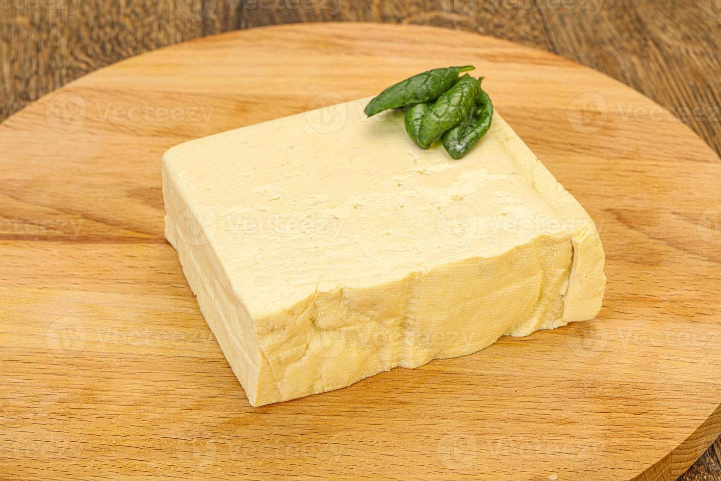 Asian vegetarian tofu soya cheese photo