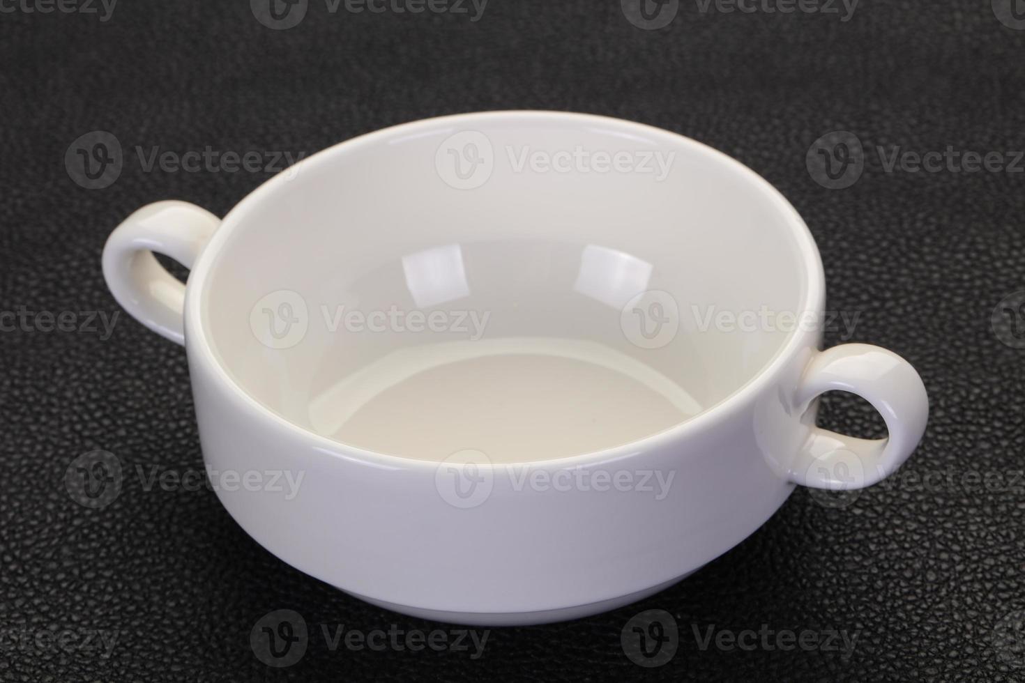 White porcelain bowl photo