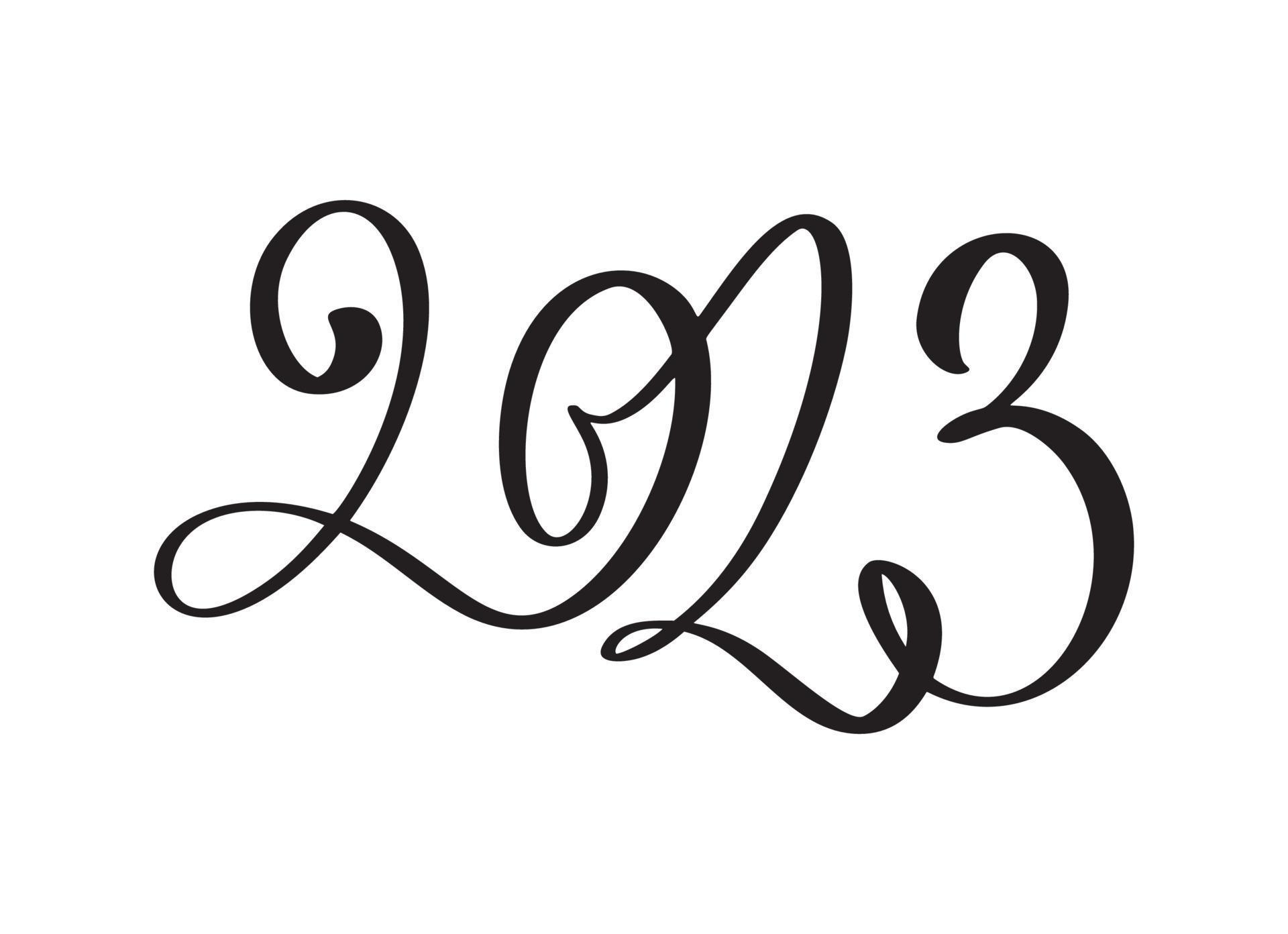 Happy New Year 2025 vector text design. Cover of business diary for