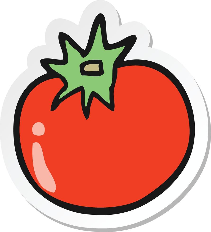 pegatina de un tomate de dibujos animados 8448615 Vector en Vecteezy pegatina de un tomate de dibujos animados 8448615 Vector en Vecteezy