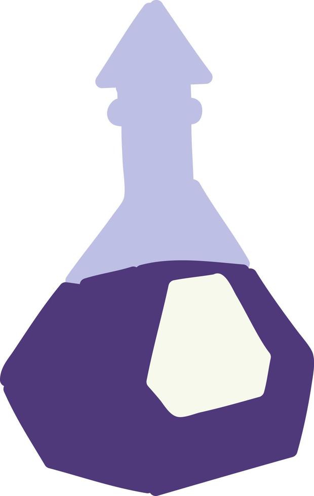 magic potion in fancy bottle vector