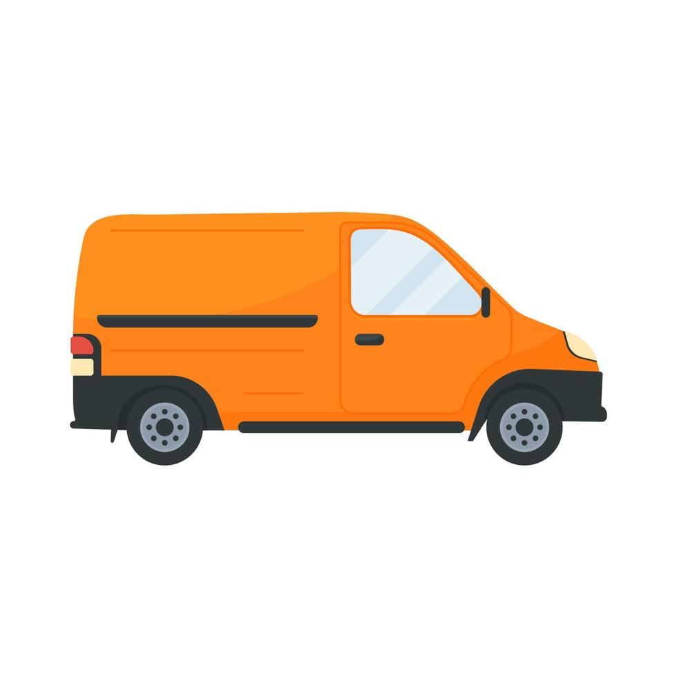 Trucks deliver goods to the recipient. online ordering concept vector